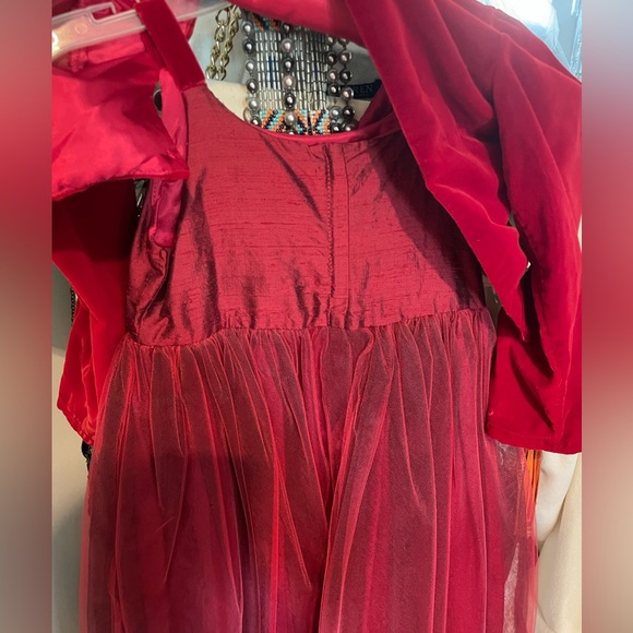 Rosetta Millington Red Children’s Dress - Picture 3 of 5